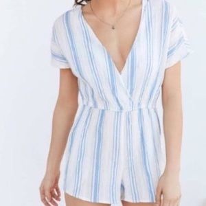 Urban Outfitters Striped Romper